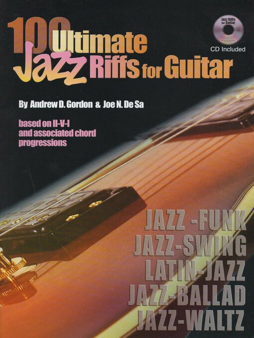 Title details for 100 Ultimate Jazz Riffs for Guitar by Andrew D. Gordon - Available